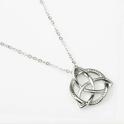 Sterling Silver Celtics Trinity Knot Pendant Necklaces