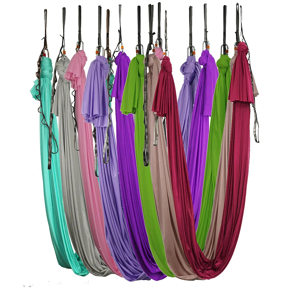 5m Length sets Aerial Yoga Hammock