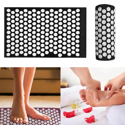 Lotus Acupuncture Shiatsu Yoga Massager Mat