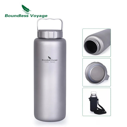 Boundless Voyage Titanium Water Bottle 1050ml