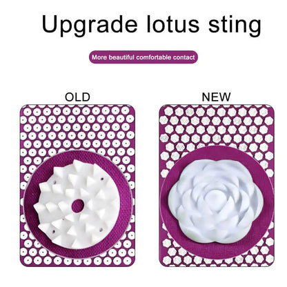 Lotus Acupuncture Shiatsu Yoga Massager Mat