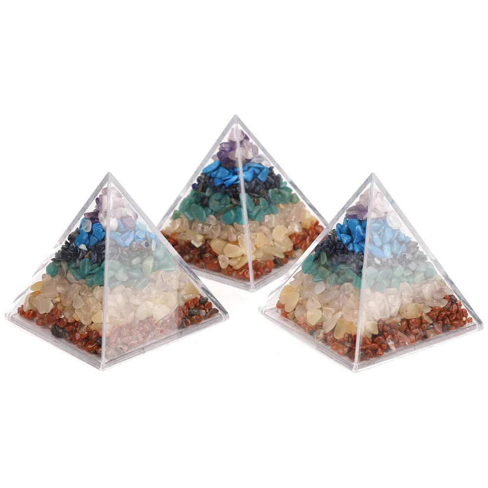 7 Colors Chakra Pyramid