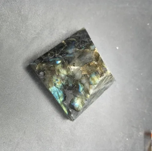 Labradorite Mascot Quartz Pyramid