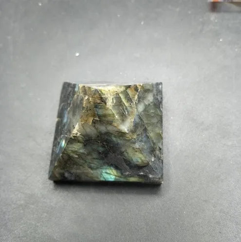 Labradorite Mascot Quartz Pyramid