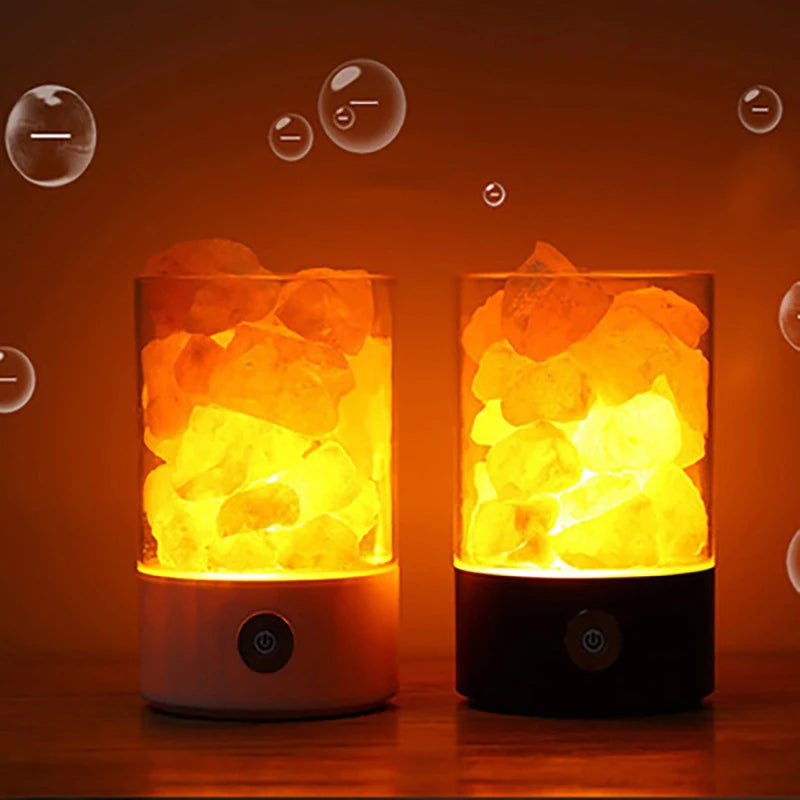 Himalayan Salt Lamp  Air Purifier LED USB