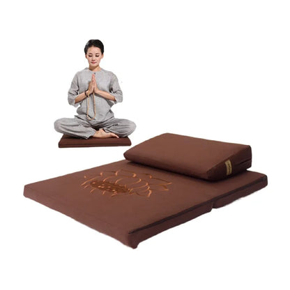 Deluxe Zafu & Zabuton 2 Piece Set Cushion