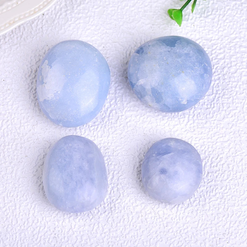 Natural Celestite Healing Energy Stones