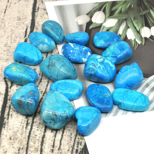 Reiki Healing Blue Turquoise Tumbled Stones