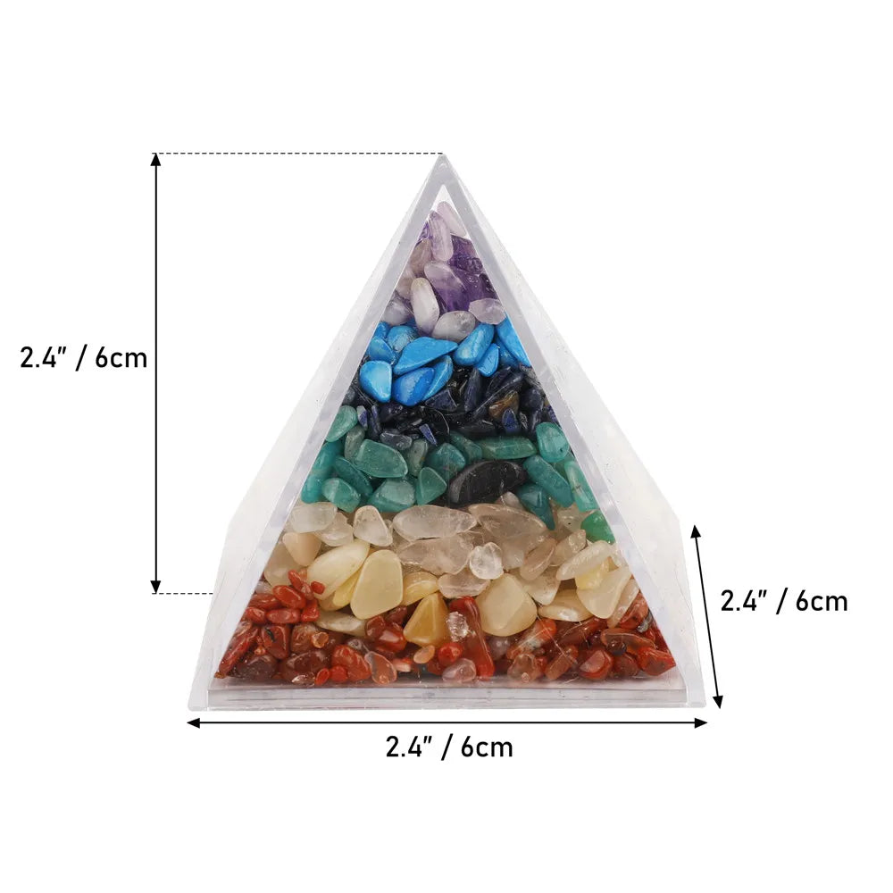 7 Colors Chakra Pyramid