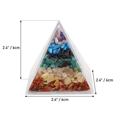 7 Colors Chakra Pyramid