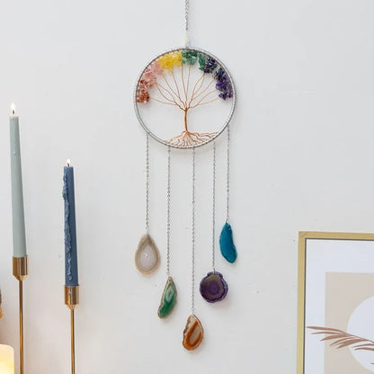 Gemstone Tree of Life Dream Catchers