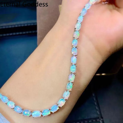 Natural Opal  Bracelet Fine Jewelry