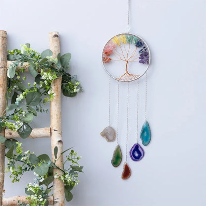 Gemstone Tree of Life Dream Catchers