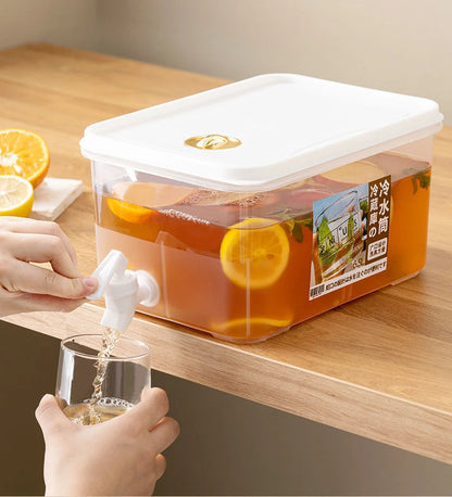 Cold Kettle With Faucet Beverage Water Dispenser