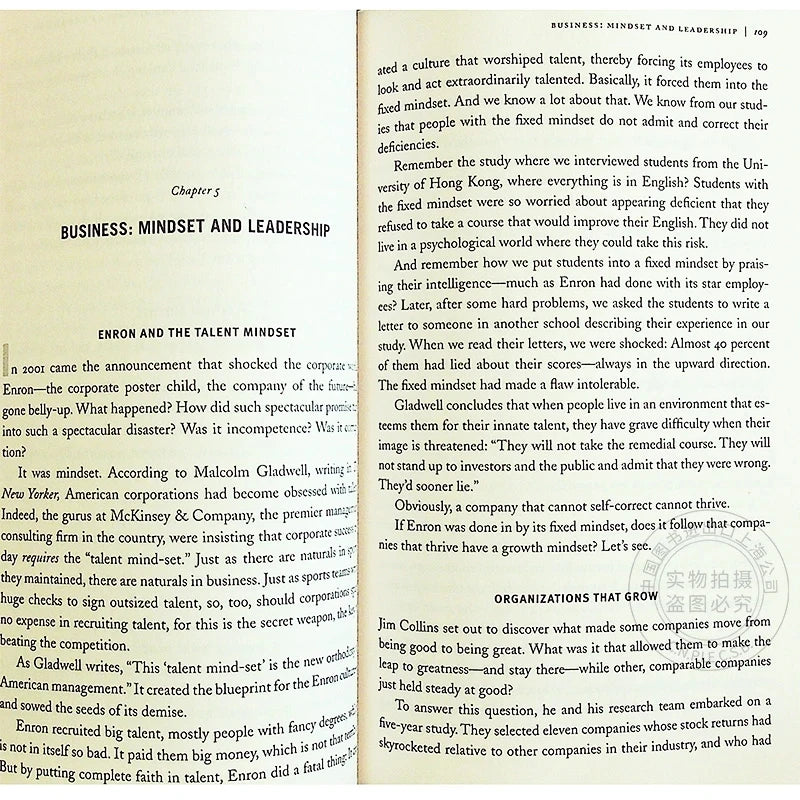 Mindset The New Psychology Of Success by Carol S. Dweck