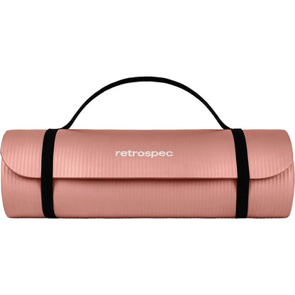 Yoga Mat with Nylon Strap - Non Slip