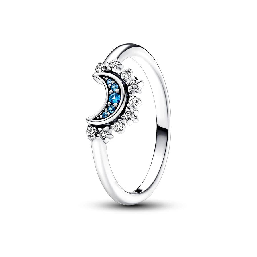 Sterling Silver Celestial Moon Sun Rings