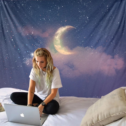 Moon  Wall Hanging Tapestry