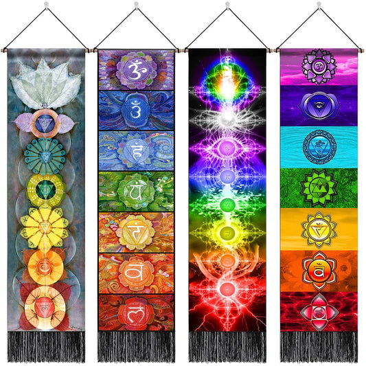 Seven Chakra Wall Hanging Tapestries