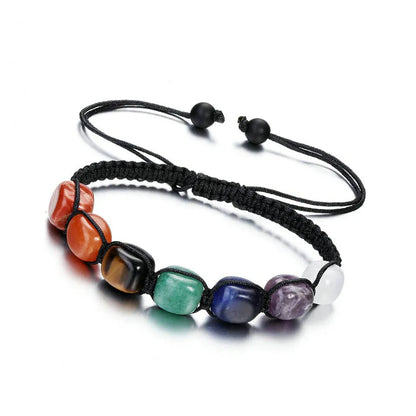 Crystal Chakra Adjustable Bracelet