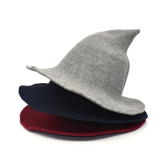 warm woolen Wizard hat