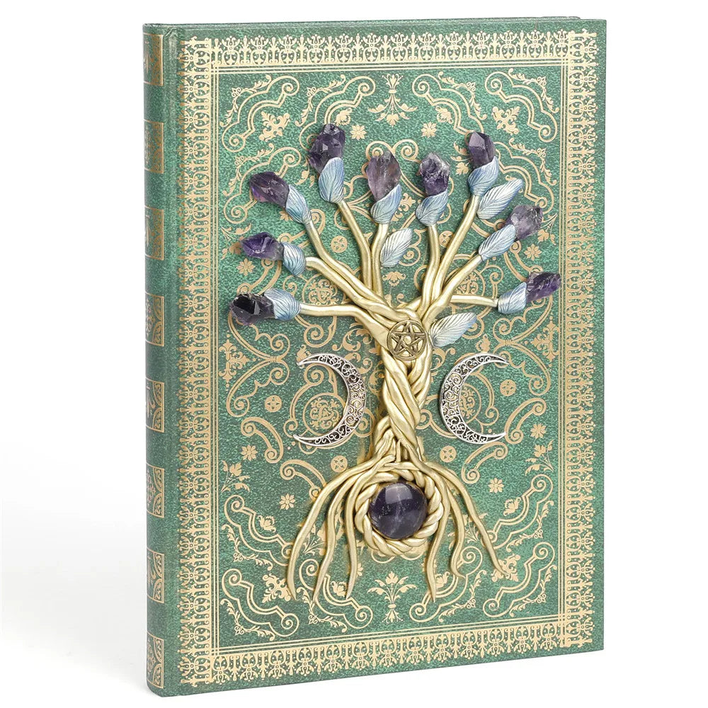 Diary Natural Amethyst Notebook