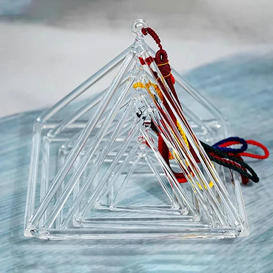 3-8 Inch Crystal Singing Pyramid