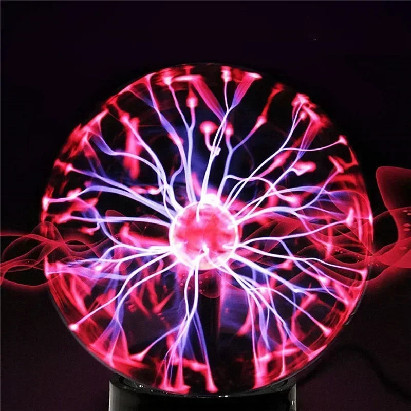 Crystal Plasma Ball Touch Lamp 3/4/5/6/8Inch