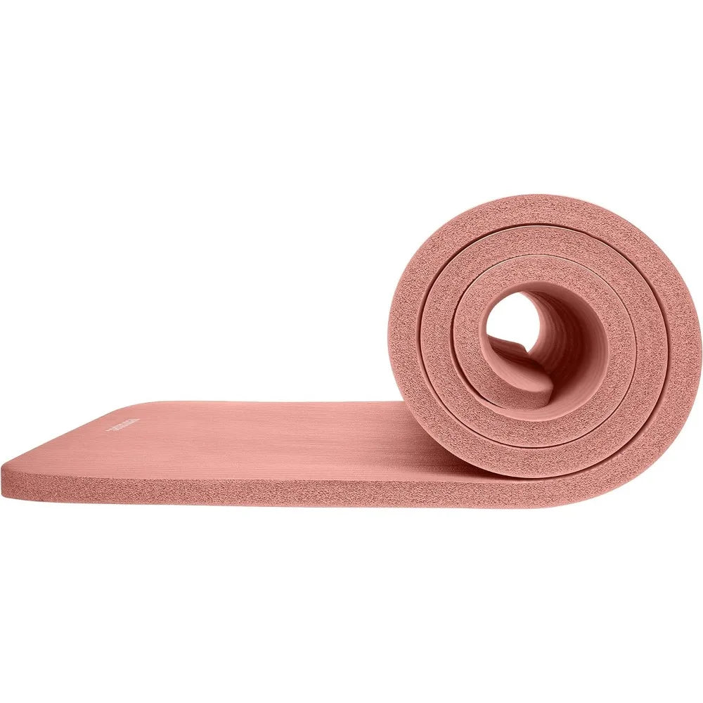 Yoga Mat with Nylon Strap - Non Slip