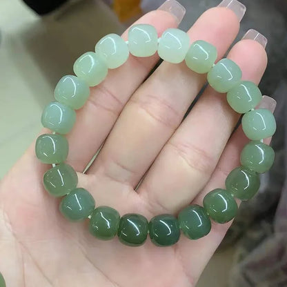 Sunny Water Gradient Jade Bracelet