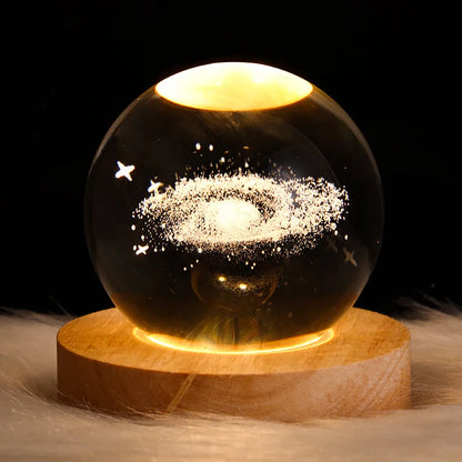 Luminous Starry Crystal Ball Nightlight