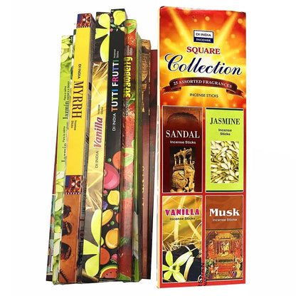 Mixed India Incense Sticks 12boxes/25boxes