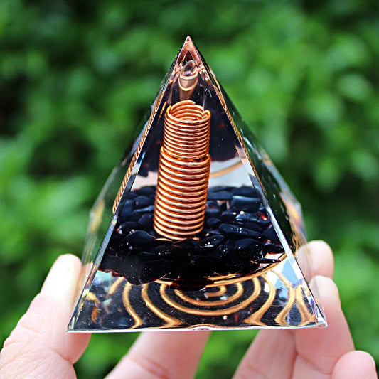 Orgone Pyramid Orgonite Reiki Chakra Multiplier