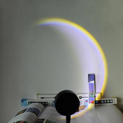 USB Sunset LED Rainbow Dawn Table Lamp