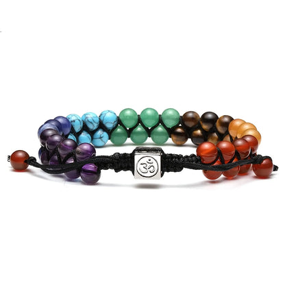 Crystal Chakra Adjustable Bracelet