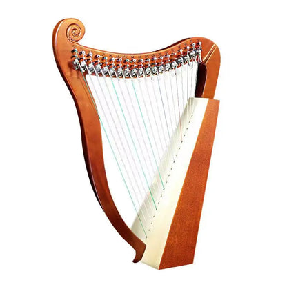 Wooden Lyre Harp