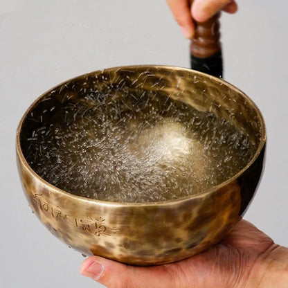 Full Moon Handmade Nepal Singing Bowl