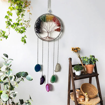 Gemstone Tree of Life Dream Catchers