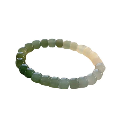 Sunny Water Gradient Jade Bracelet