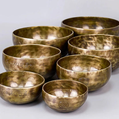 Full Moon Handmade Nepal Singing Bowl