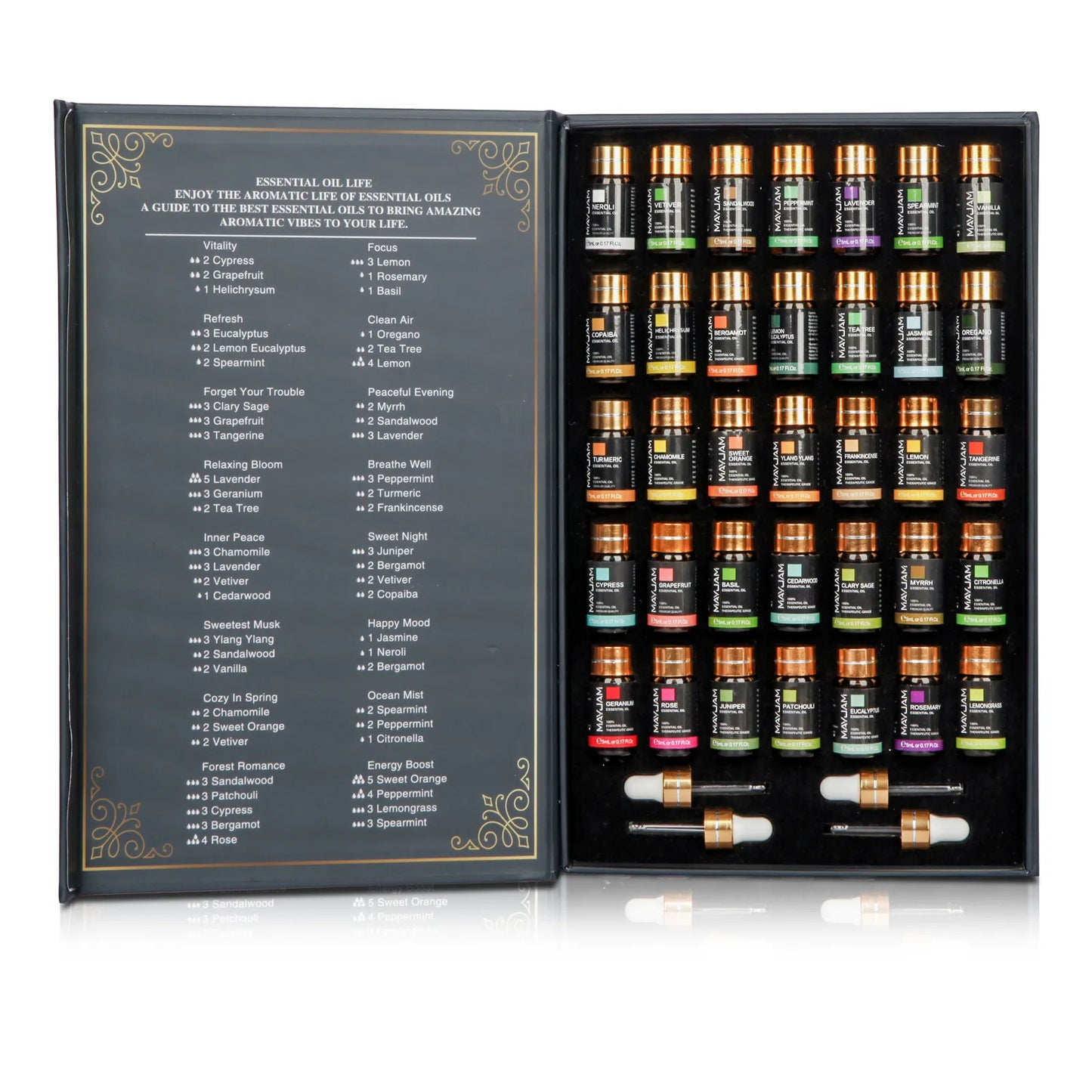 MAYJAM 35 Bottles Essential Oils Set