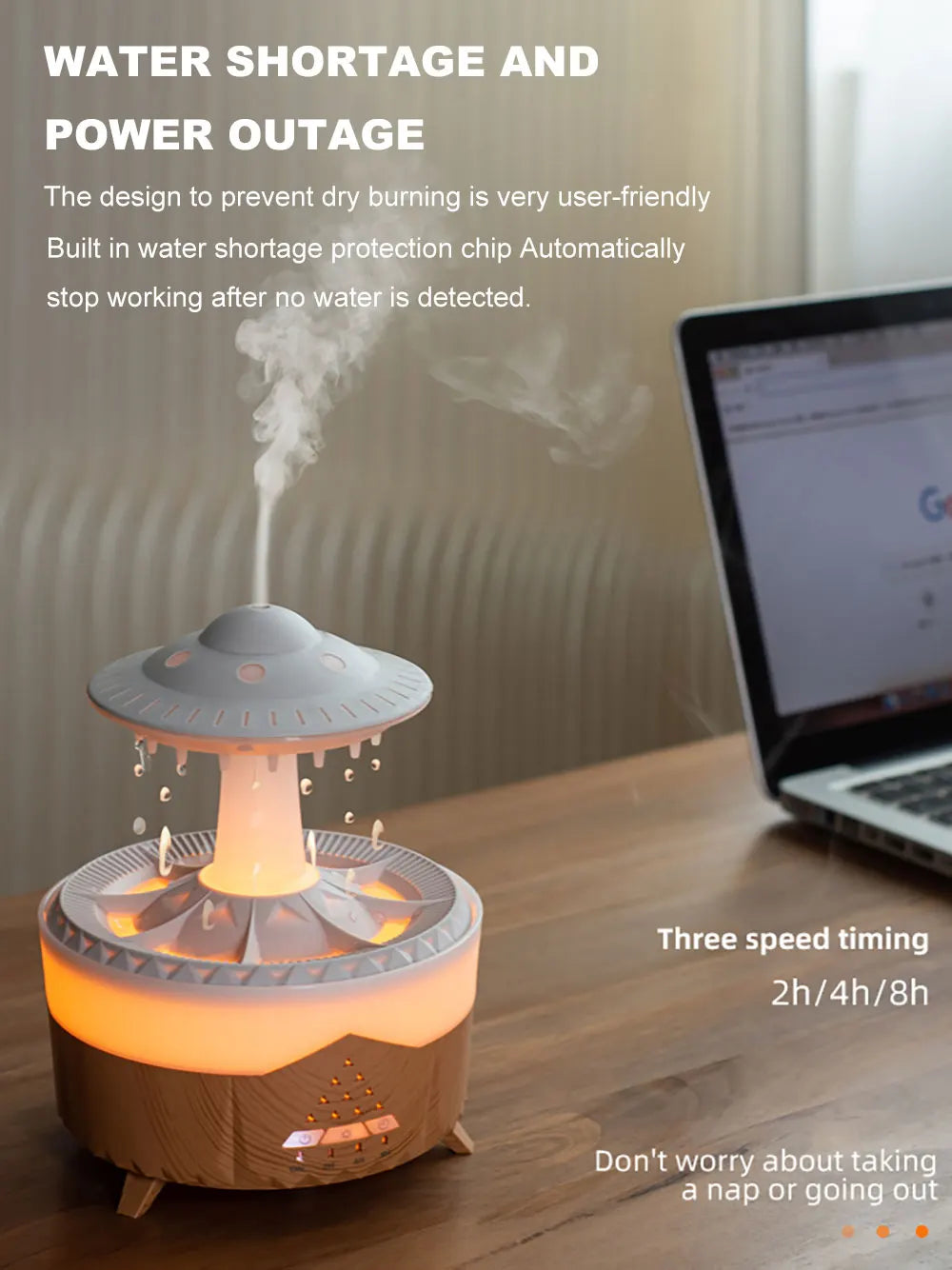 Aierwill Air Humidifier Ultrasonic Aromatherapy