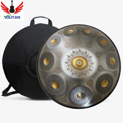 22Inch 12/10/9-Tone Hand Pan Drum In D Minor