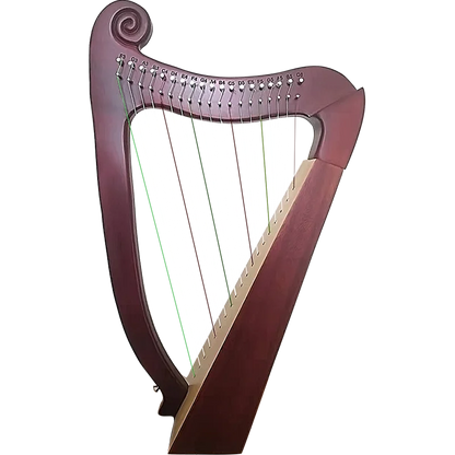 Wooden Lyre Harp