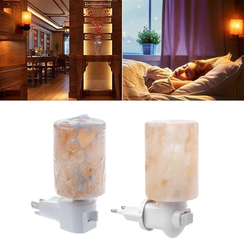 Himalayan Crystal Salt Lamp Air Purifier