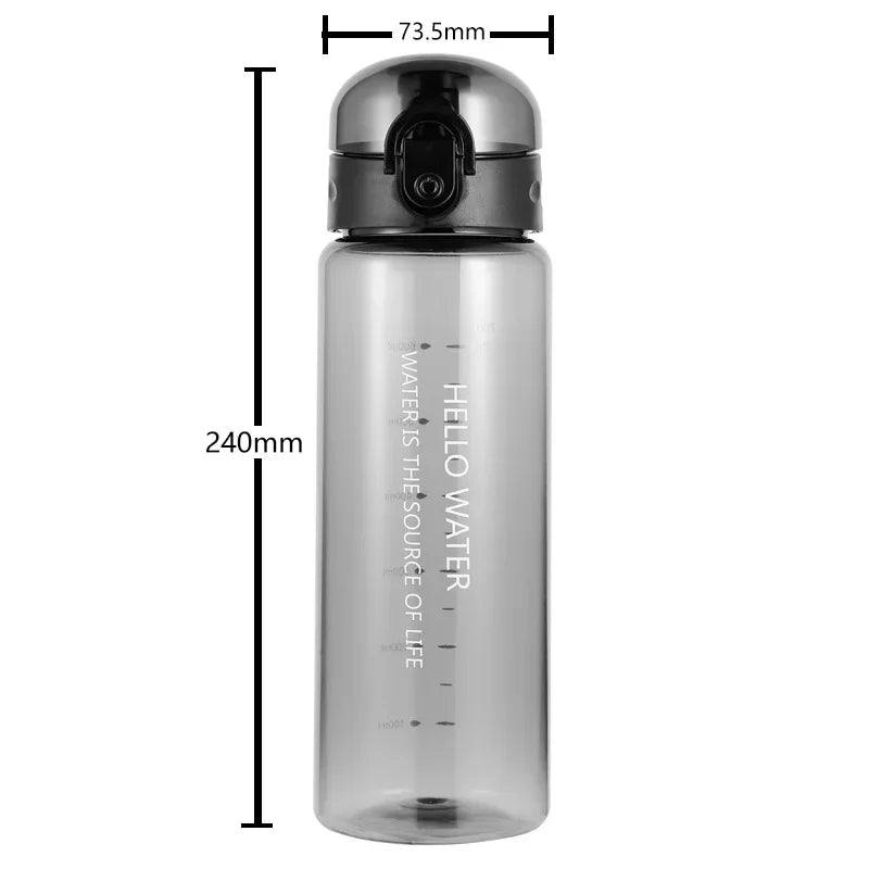 Large-Capacity Bottle with Plastic Cup and Scale