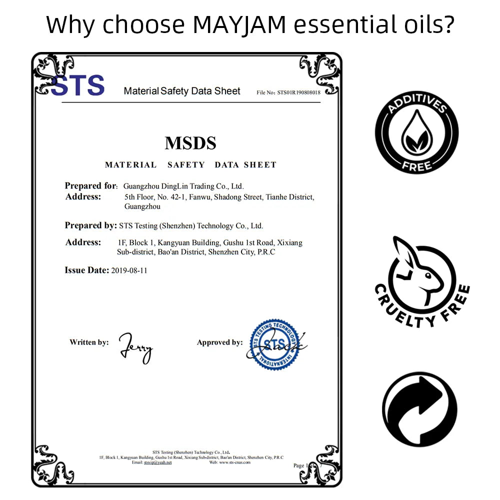 New MAYJAM Essential Oil Fragrance